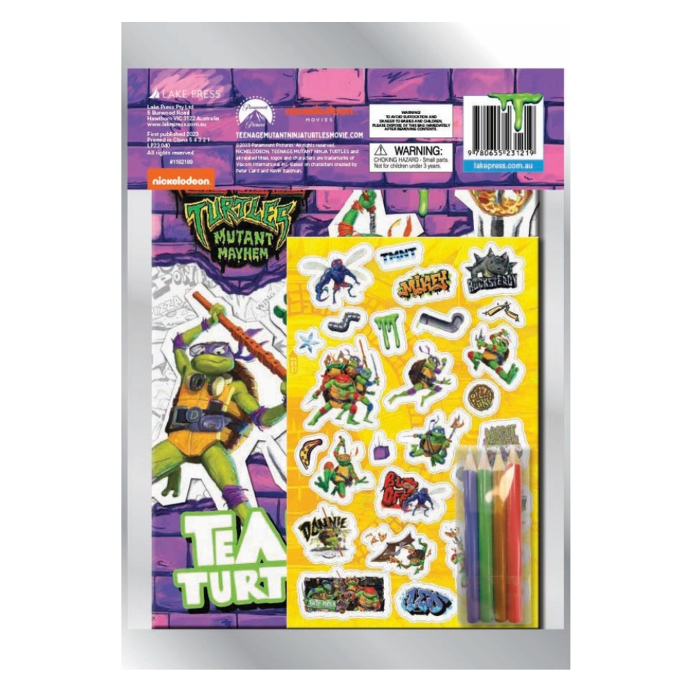 Teenage Mutant Ninja Turtles - Activity Fun Pack – KC's Hidden Treasures