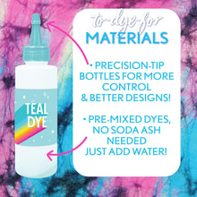 Load image into Gallery viewer, Just My Style: Neon Midnight Tie Dye DIY Kit 8 Bottles