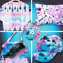 Load image into Gallery viewer, Just My Style: Neon Midnight Tie Dye DIY Kit 8 Bottles