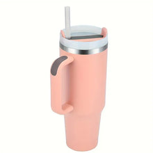 Load image into Gallery viewer, 40oz (1.182L) Stainless Steel Double Wall Tumbler with Straw - Pink