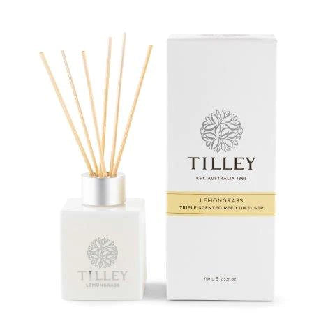 Tilley - Aromatic Reed Diffuser 75ml - Lemongrass – KC's Hidden Treasures