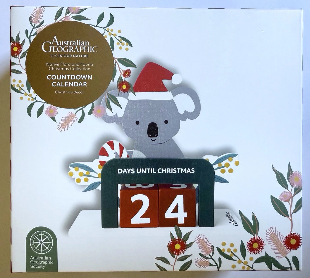 Australian Geographic: Native Flora & Fauna Christmas Collection - Countdown Calendar