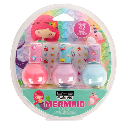 BYS Mini Me Nail Kit 3 Piece - Mermaid