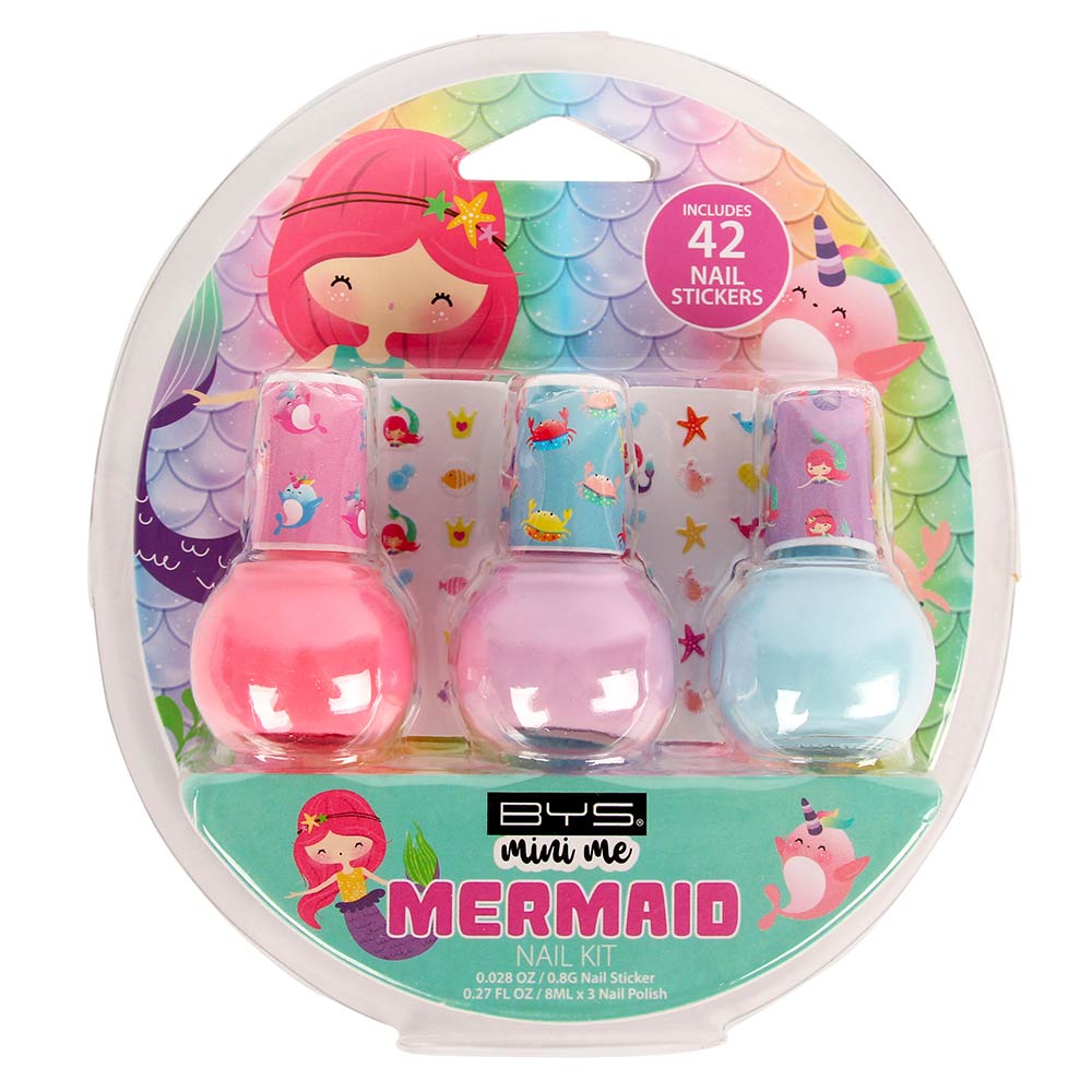 BYS Mini Me Nail Kit 3 Piece - Mermaid