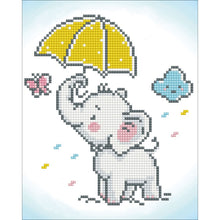 Load image into Gallery viewer, DIAMOND DOTZ: Baby Brollie Diamond Painting Artwork Kit