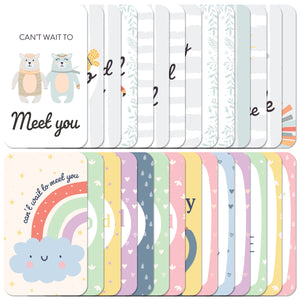 Baby Milestone Cards Set