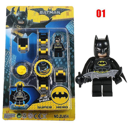 Building Bricks Watch Set - Batman