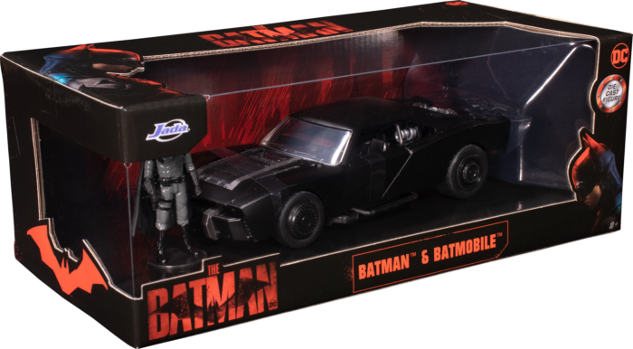 Jada Batman & Batmobile 1:24 Diecast Vehicle Set