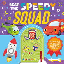 Load image into Gallery viewer, Beat the Speedy Squad Board Book &amp; Built In Game