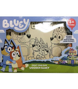 Paint Your Own Wooden Bluey Family Kit