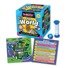 Load image into Gallery viewer, Brainbox Mini – The World - The ten minute brain challenge