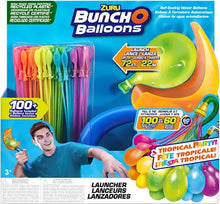 Load image into Gallery viewer, Bunch O Balloons Launcher with 100 Rapid-Filling Self-Sealing Water Balloons by ZURU - Tropical Party