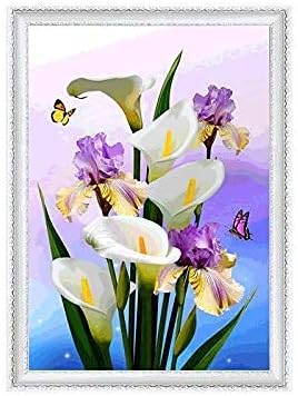 5D Full Drill Diamond Art Kit (30cm x 40cm) - Calla Lily