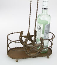 Load image into Gallery viewer, 38cm Cast Iron Horseshoe Bottle Holder
