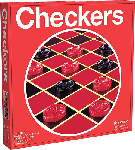 Pressman Checkers Board Game