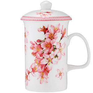 Ashdene Fine Bone China Cherry Blossom Collection 3 Piece Infuser Set