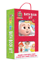 Load image into Gallery viewer, Cocomelon Bath Book Set