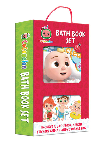 Cocomelon Bath Book Set