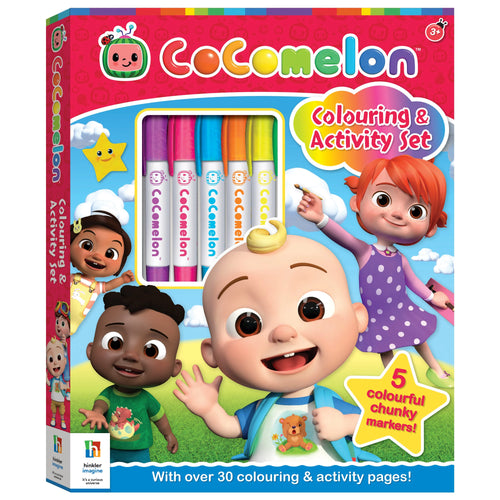 Cocomelon Colouring & Activity Set