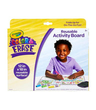 Load image into Gallery viewer, Crayola Colour &amp; Erase Reusable Activity Board