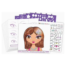 Load image into Gallery viewer, Crayola Creations Makeup Artist Sketch Set - 4 Stencils &amp; 40 Sheets
