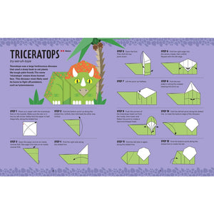 Create It Dinosaurs Origami Activity Case