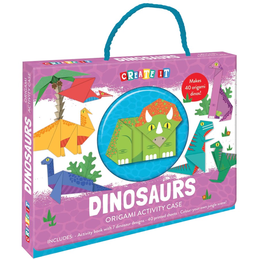 Create It Dinosaurs Origami Activity Case