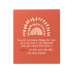 SPLOSH Desert Dunes Ceramic Verse Plaque - Mum