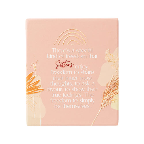 SPLOSH Desert Dunes Ceramic Verse Plaque - Sister