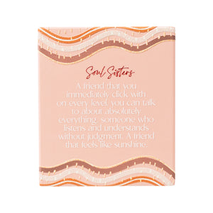 SPLOSH Desert Dunes Ceramic Verse Plaque - Soul Sisters