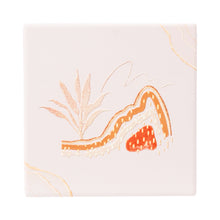 Load image into Gallery viewer, SPLOSH Desert Dunes Abstract Ceramic Coaster