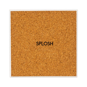 SPLOSH Desert Dunes Abstract Ceramic Coaster