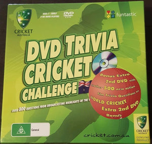 DVD Trivia Cricket Challenge Game