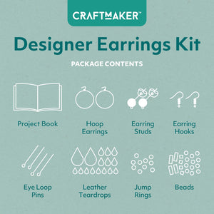 Craftmaker Designer Earrings Kit
