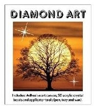 Diamond Art Kit (30cm x 30cm) - Sunset Tree