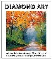 Diamond Art Kit (30cm x 30cm) - Autumn Lane