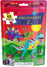 Melon Books: Dino Adventure 48 Pce Puzzle