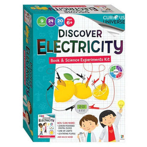 Hinkler: Discover Electricity Book & Science Experiment Kit