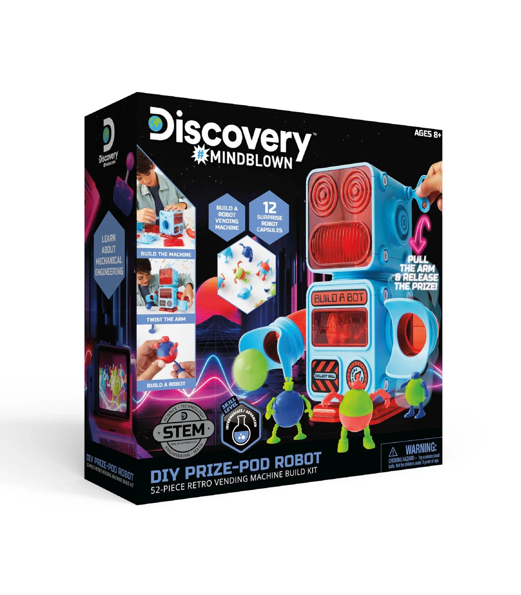 Discovery #Mindblown DIY Prize-Pod Robot 52-Piece