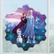 Load image into Gallery viewer, Disney Frozen Window Art Mosaic 41 Pieces