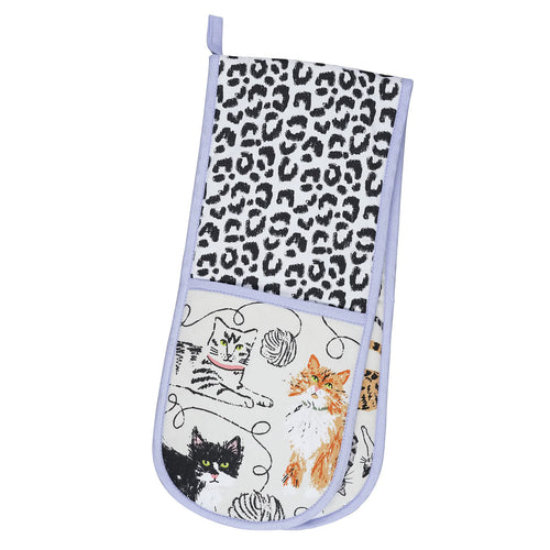Ulster Weavers Double Oven Glove - Feline Friends