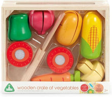 Load image into Gallery viewer, Early Learning Centre - Wooden Crate of Vegetables