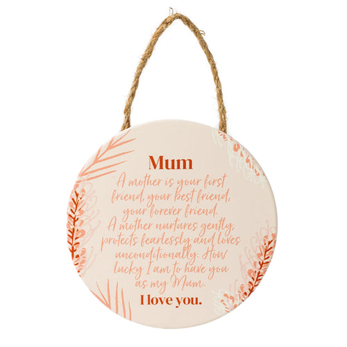 SPLOSH Fleur Mum Hanging Verse