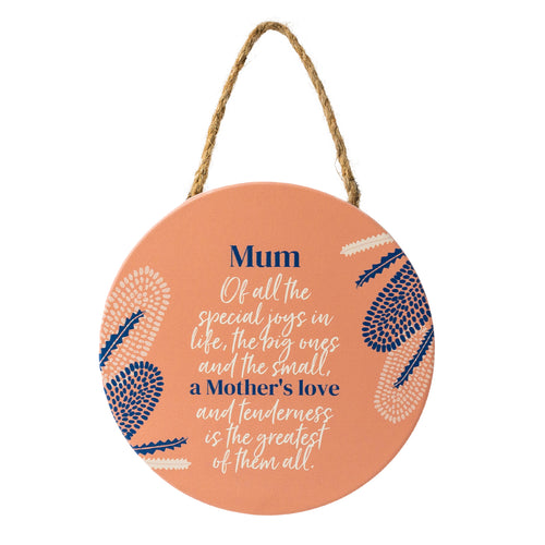 SPLOSH Fleur Mum Love Hanging Verse