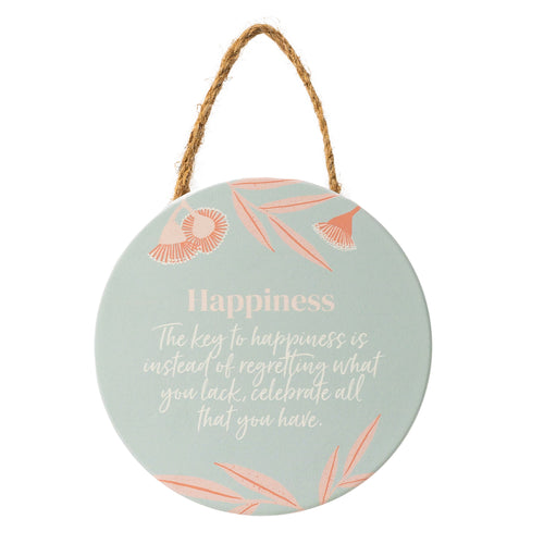 SPLOSH Fleur Happiness Hanging Verse