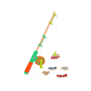 JAdore Wooden Fishing Game - Green