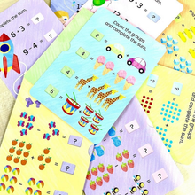 Load image into Gallery viewer, Little Genius: Pull the Tab Flashcards - Easy Maths