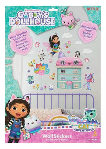 DreamWorks Gabby's Dollhouse Cat Adventures Wall Stickers