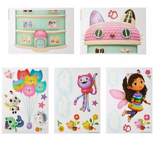 DreamWorks Gabby's Dollhouse Cat Adventures Wall Stickers