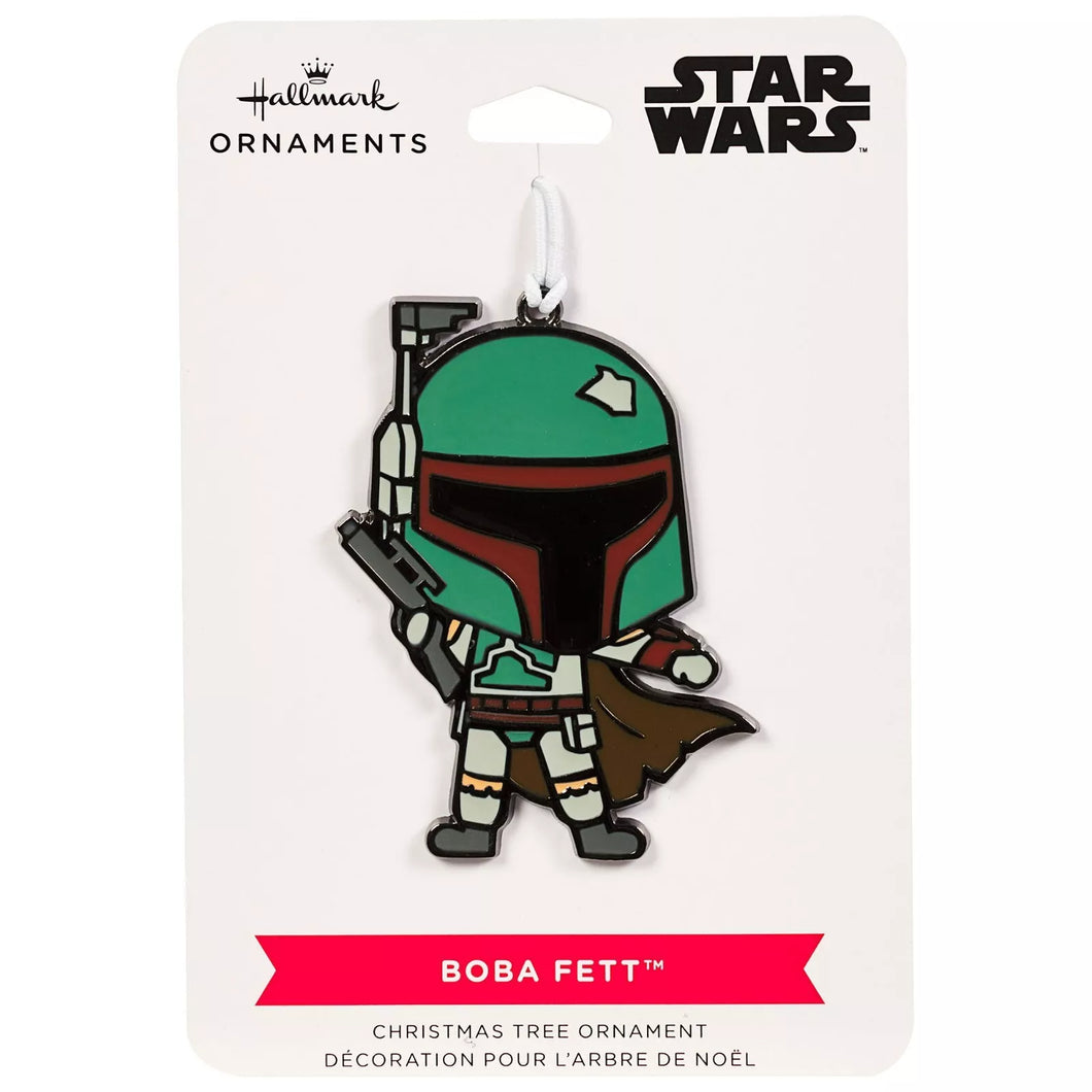 Hallmark Metal Boba Fett Christmas Tree Decoration